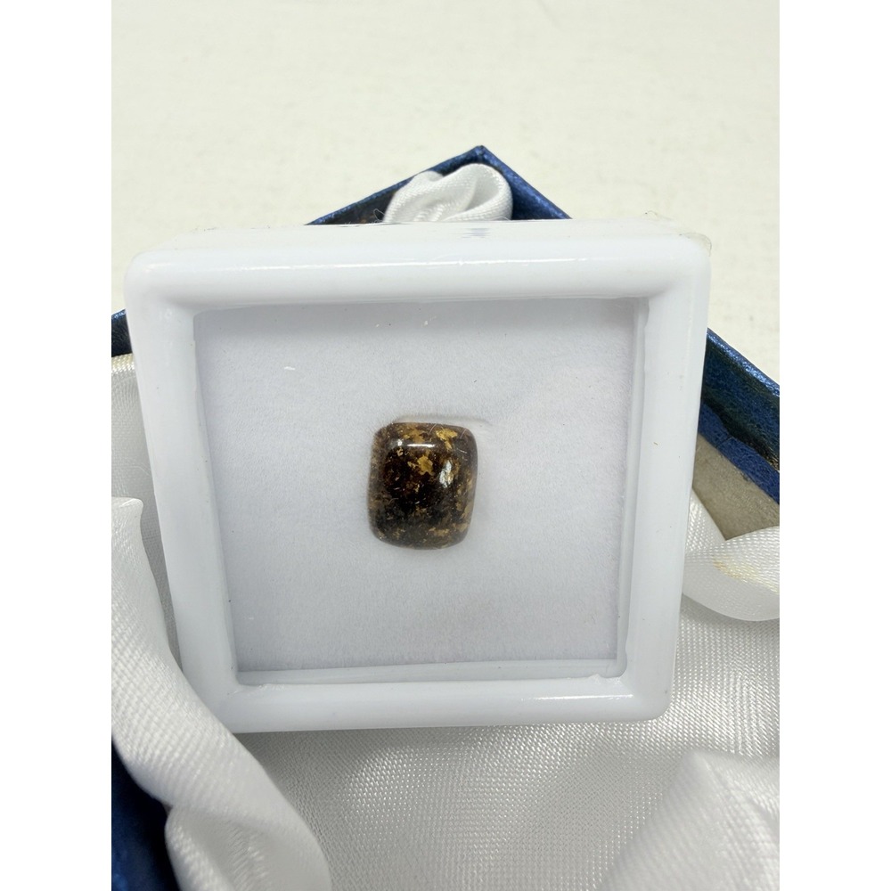 Shop LC Brown AAA Golden Amphibolite Oval Loose Gemstone for Jewelry Making 5678
